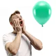 balony ekologiczne zielony metalik partydeco 12 10 szt