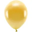 balony ekologiczne zloty metalik partydeco 10 100 szt