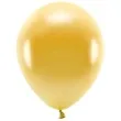 balony ekologiczne zloty metalik partydeco 12 10 szt
