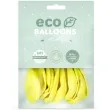balony ekologiczne zolte partydeco 10 10 szt