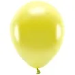 balony ekologiczne zolty metalik partydeco 12 100 szt