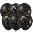 balony elegancja czarny arpex 10 6 szt
