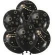 balony elegancja czarny arpex 10 6 szt