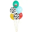 balony farma mix partydeco 12 50 szt