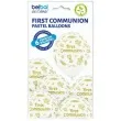 balony first communion i komunia sw biale belbal 12 6 szt