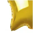 balony foliowe gwiazda dekoracja na urodziny sylwestra zloty 18 str 100 szt