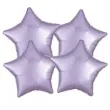 balony foliowe gwiazda satynowy bez amscan 19 str 4 szt