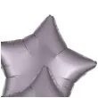 balony foliowe gwiazda szary satynowy amscan 19 str 4 szt