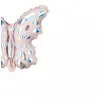 balony foliowe motyle do girland niebieski rozowy partydeco 9 shp 21 szt