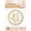 balony foliowy pierwsza komunia swieta zloto bialy godan 18 rnd