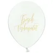 balony frisch verheiratet hochzeit liebe pastel biale 12 strong 6 szt