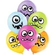 balony funny monsters pastel mix belbal 12 6 szt
