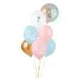 balony gender reveal boy or girl pastel mix partydeco 12 50 szt