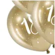 balony glossy liczba 18 zlote partydeco 14 6 szt