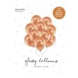 balony glossy miedziany partydeco 12 10 szt