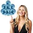 balony glossy niebieskie belbal 12 8 szt
