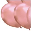 balony glossy rozowe zloto belbal 12 8 szt