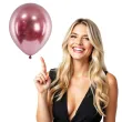 balony glossy rozowe zloto partydeco 12 50 szt