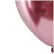balony glossy rozowe zloto partydeco 12 50 szt
