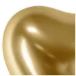 balony glossy serce zlote partydeco 12 50 szt