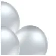 balony glossy srebrne belbal 12 8 szt