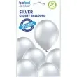 balony glossy srebrne belbal 12 8 szt