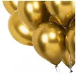 balony glossy zlote partydeco 12 50 szt