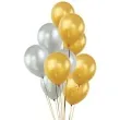 balony gm90 metalik zloty i srebrny gemar 10 50 szt
