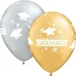 balony graduate mix qualatex 11 25 szt