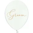 balony groom biale 12 strong 50 szt