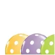 balony groszki kolorowe mix qualatex 11 25 szt