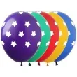 balony gwiazda pastel mix show 12 5 szt
