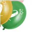 balony gwiazdki cyfra 2 mix folat 13 6 szt