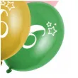 balony gwiazdki cyfra 6 mix folat 13 6 szt