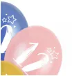 balony gwiazdki liczba 12 mix folat 13 6 szt