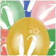 balony gwiazdki liczba 12 mix folat 13 6 szt