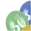 balony gwiazdki liczba 30 mix folat 13 6 szt