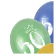 balony gwiazdki liczba 50 mix folat 13 6 szt