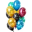 balony gwiazdki metalik mix folat 12 12 szt