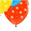 balony gwiazdki mix godan 12 5 szt