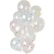balony gwiazdki transparentne folat 12 12 szt