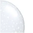 balony gwiazdki transparentne qualatex 5 100 szt