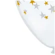 balony gwiazdki zlote transparentne qualatex 5 100 szt