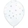 balony gwiazdy transparentne qualatex 5 100 szt