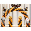 balony halloween classic mix pomaranczowy czarny 12 20 szt