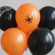 balony halloween classic mix pomaranczowy czarny 12 20 szt