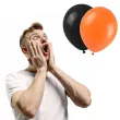 balony halloween mix pomaranczowo czarne arpex 9 12 szt