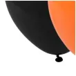 balony halloween mix pomaranczowo czarne arpex 9 12 szt