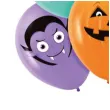 balony halloween monsters pastel mix partypal 12 6 szt