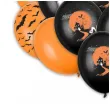 balony halloween nietoperze duchy i zamek czarny pomaranczowy 12 20 szt